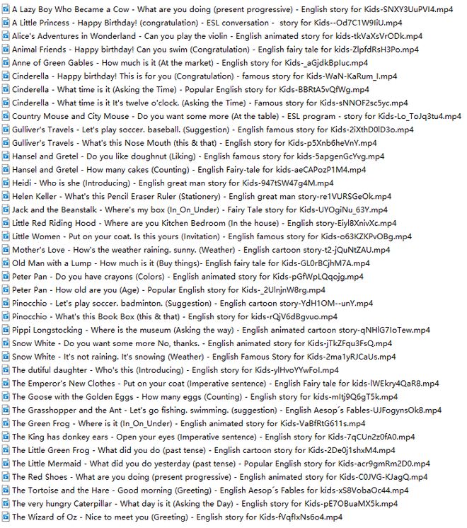 寒假来了~吐血整理了这套油管超火的儿童英语启蒙动画480集请收下(图9)