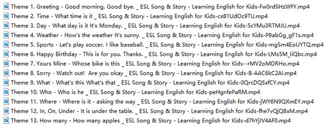 寒假来了~吐血整理了这套油管超火的儿童英语启蒙动画480集请收下(图11)